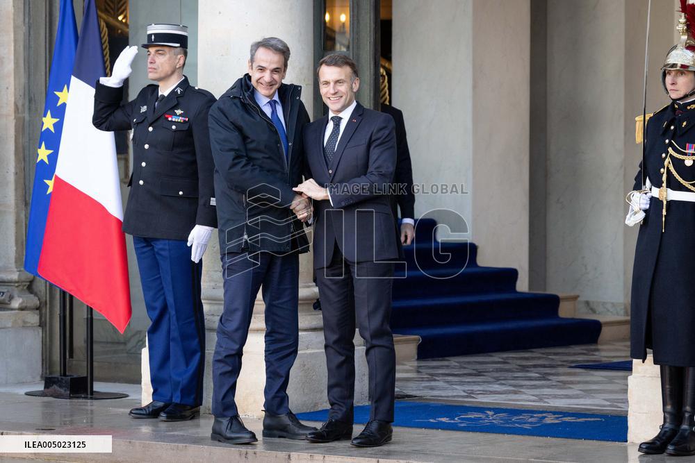 Coalition of The Willing Summit on Security Guarantees for Ukraine - Arrivals - Paris AJ