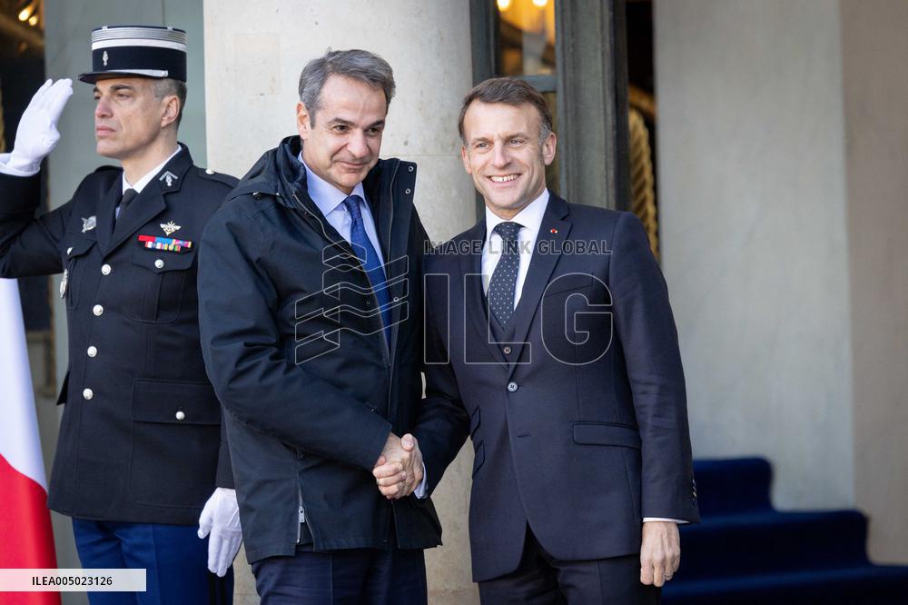 Coalition of The Willing Summit on Security Guarantees for Ukraine - Arrivals - Paris AJ