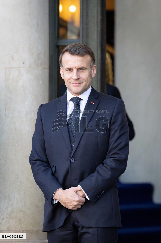 Coalition of The Willing Summit on Security Guarantees for Ukraine - Arrivals - Paris AJ