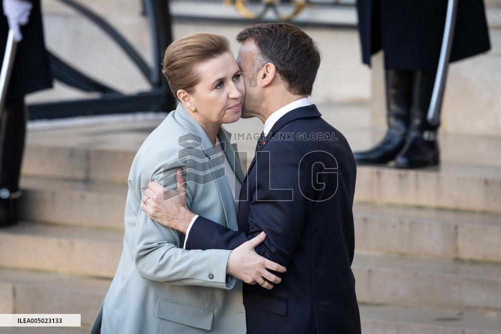 Coalition of The Willing Summit on Security Guarantees for Ukraine - Arrivals - Paris AJ