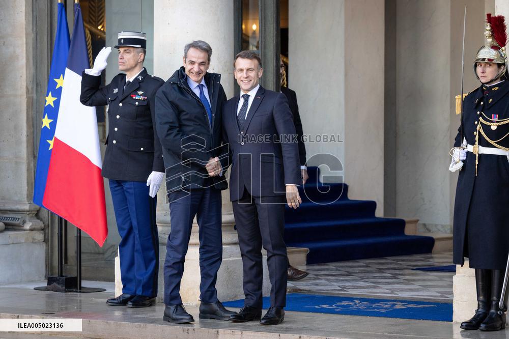 Coalition of The Willing Summit on Security Guarantees for Ukraine - Arrivals - Paris AJ