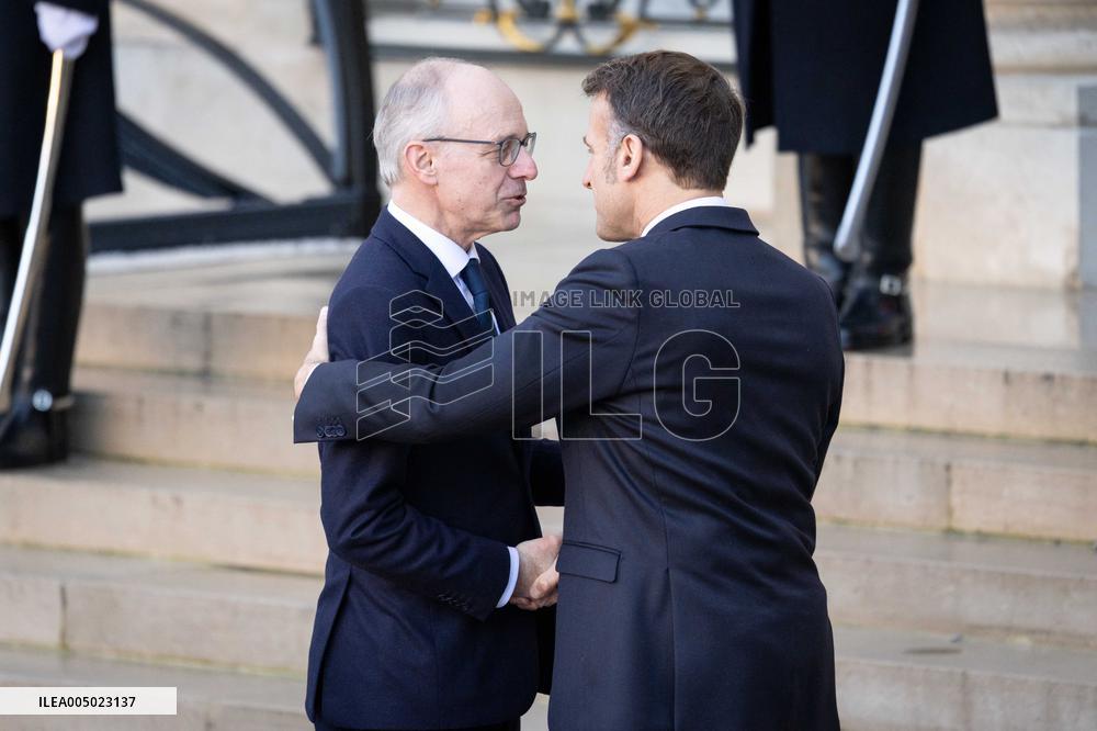Coalition of The Willing Summit on Security Guarantees for Ukraine - Arrivals - Paris AJ