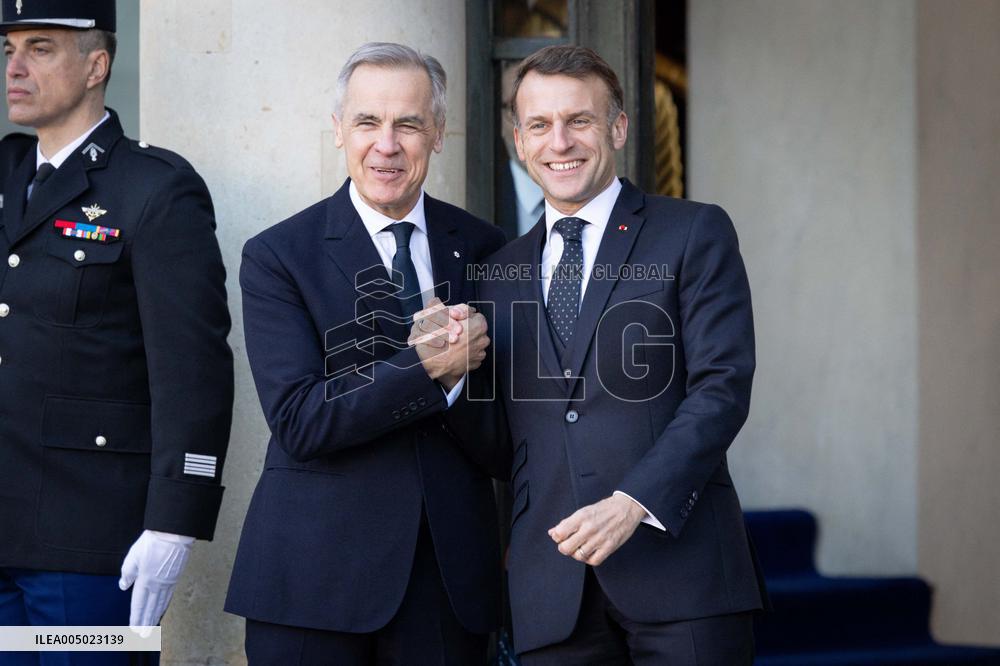 Coalition of The Willing Summit on Security Guarantees for Ukraine - Arrivals - Paris AJ