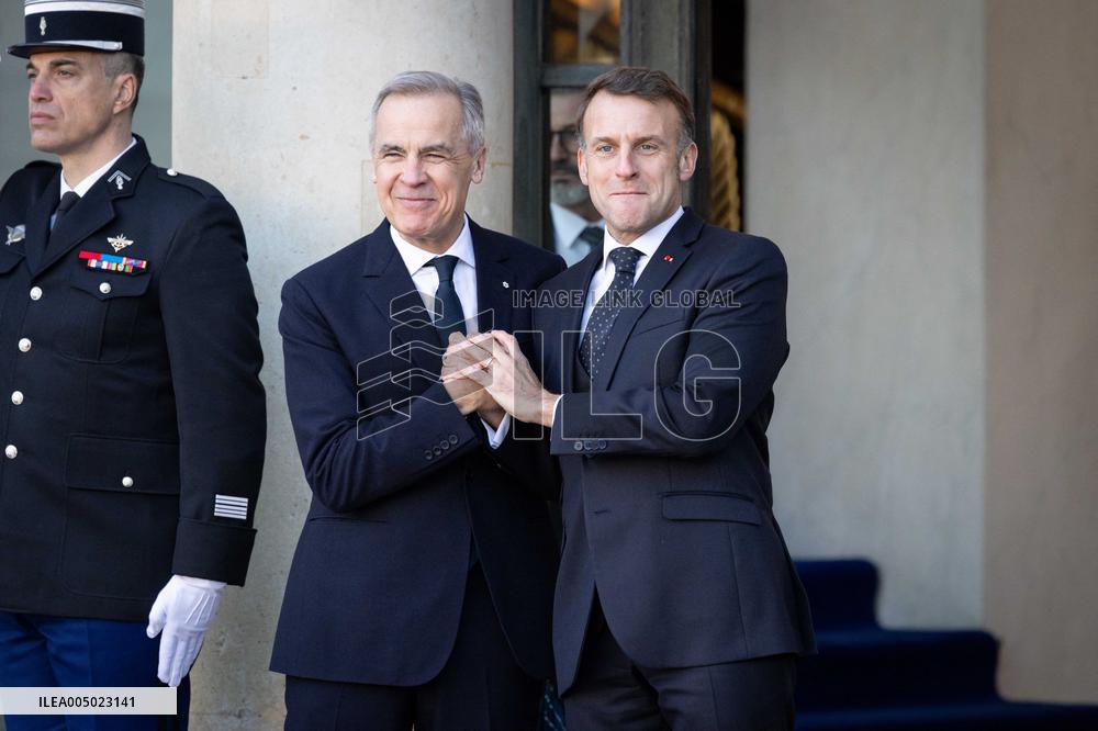 Coalition of The Willing Summit on Security Guarantees for Ukraine - Arrivals - Paris AJ