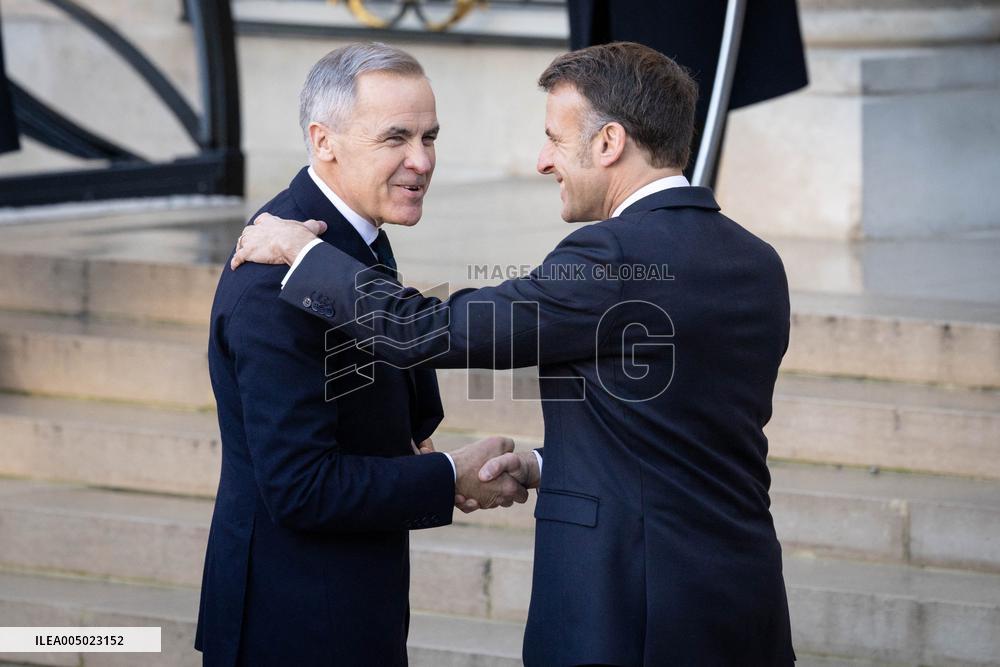 Coalition of The Willing Summit on Security Guarantees for Ukraine - Arrivals - Paris AJ