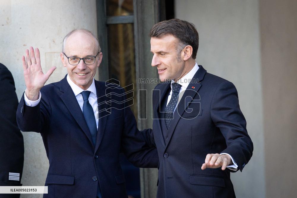 Coalition of The Willing Summit on Security Guarantees for Ukraine - Arrivals - Paris AJ