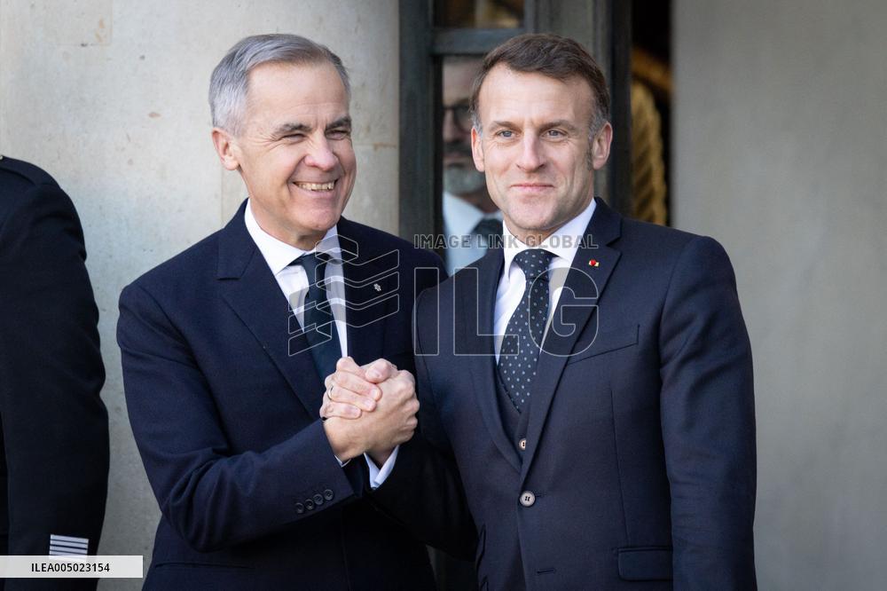 Coalition of The Willing Summit on Security Guarantees for Ukraine - Arrivals - Paris AJ