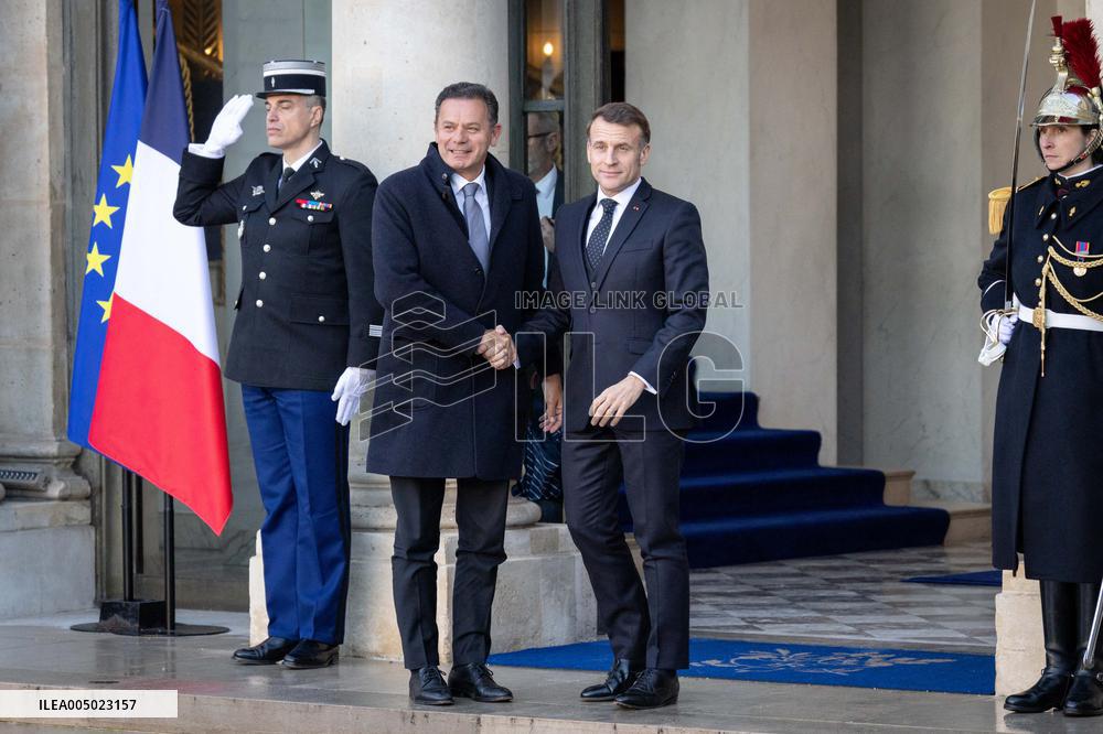 Coalition of The Willing Summit on Security Guarantees for Ukraine - Arrivals - Paris AJ