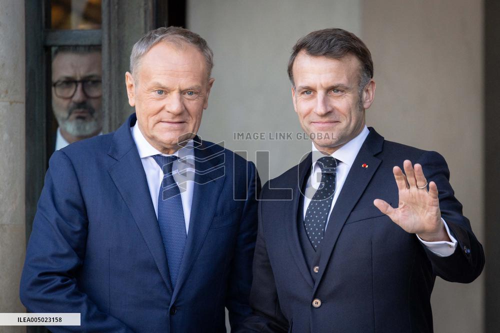 Coalition of The Willing Summit on Security Guarantees for Ukraine - Arrivals - Paris AJ