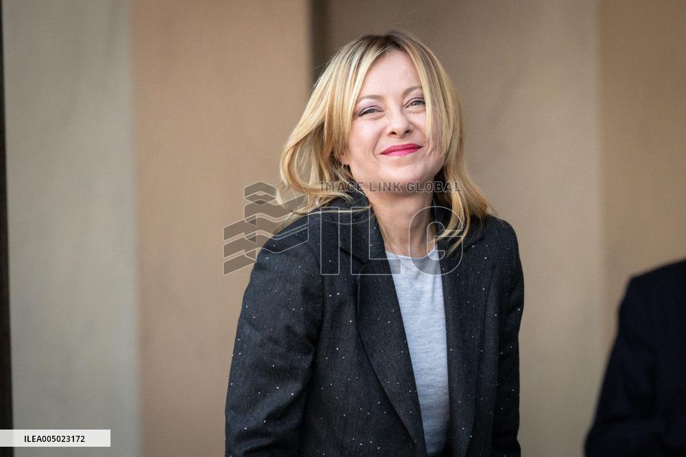 Coalition of The Willing Summit on Security Guarantees for Ukraine - Arrivals - Paris AJ