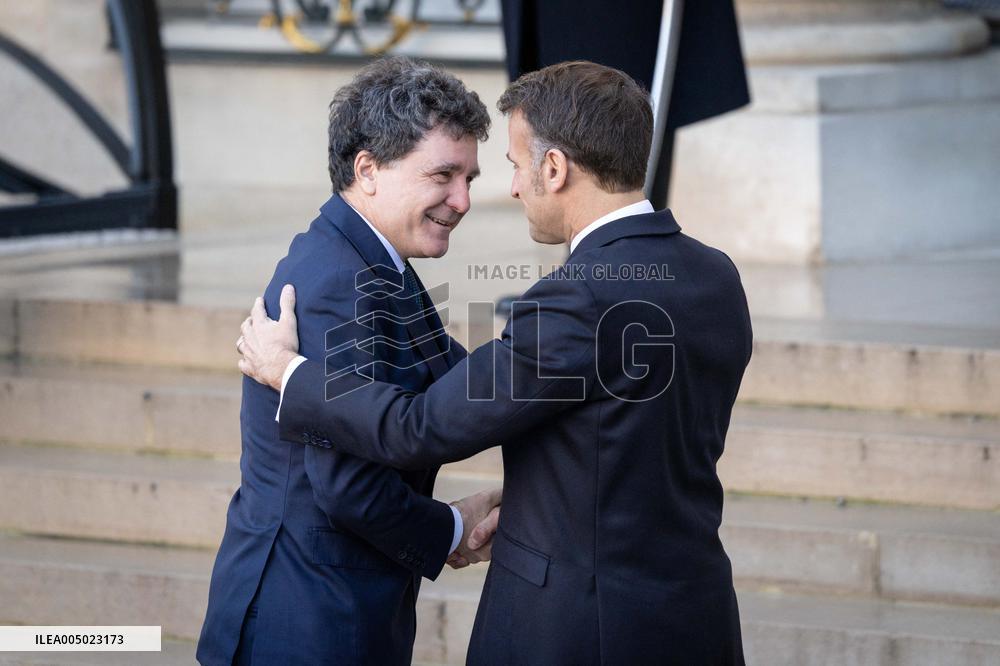 Coalition of The Willing Summit on Security Guarantees for Ukraine - Arrivals - Paris AJ