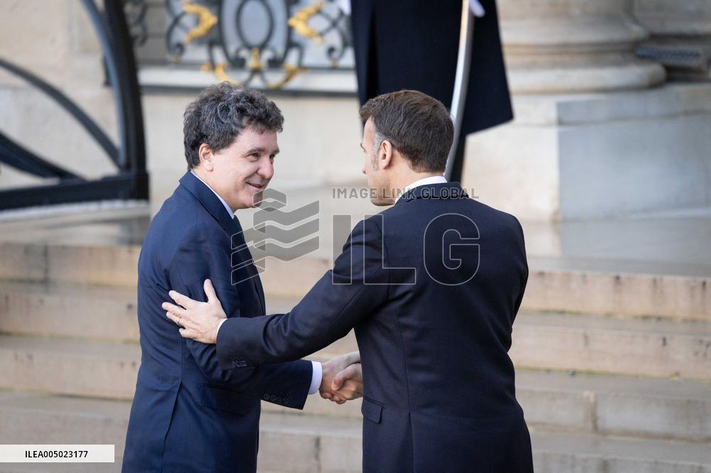 Coalition of The Willing Summit on Security Guarantees for Ukraine - Arrivals - Paris AJ