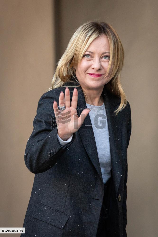 Coalition of The Willing Summit on Security Guarantees for Ukraine - Arrivals - Paris AJ