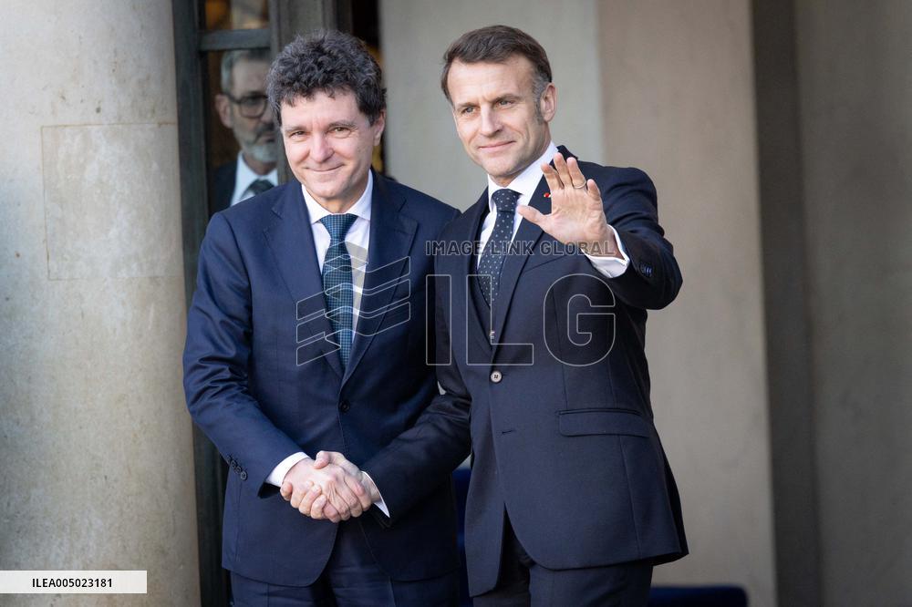 Coalition of The Willing Summit on Security Guarantees for Ukraine - Arrivals - Paris AJ