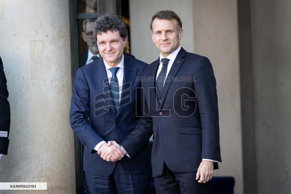 Coalition of The Willing Summit on Security Guarantees for Ukraine - Arrivals - Paris AJ