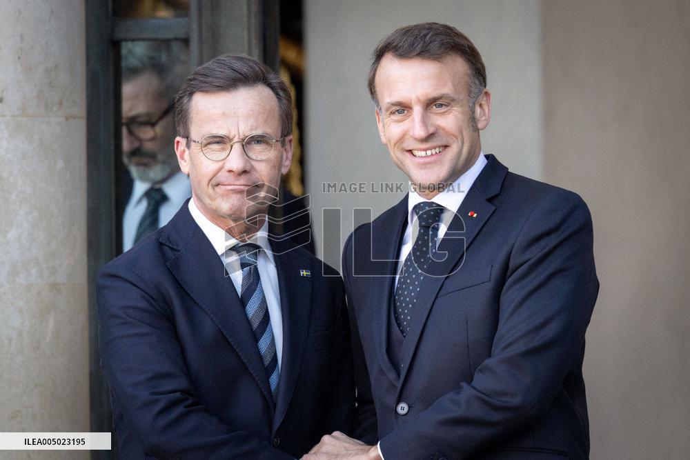 Coalition of The Willing Summit on Security Guarantees for Ukraine - Arrivals - Paris AJ