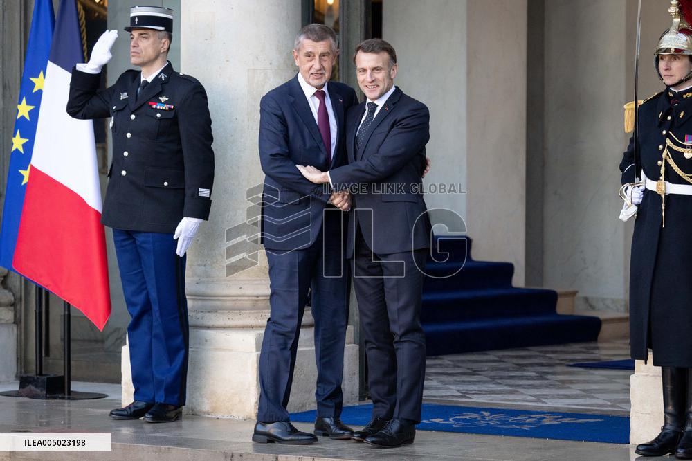 Coalition of The Willing Summit on Security Guarantees for Ukraine - Arrivals - Paris AJ