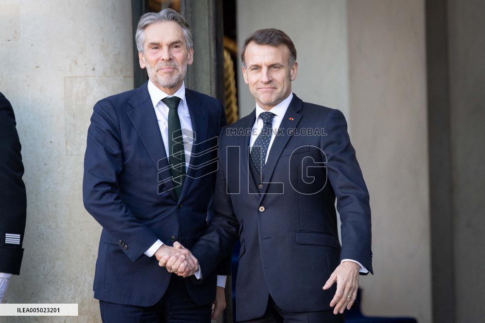 Coalition of The Willing Summit on Security Guarantees for Ukraine - Arrivals - Paris AJ
