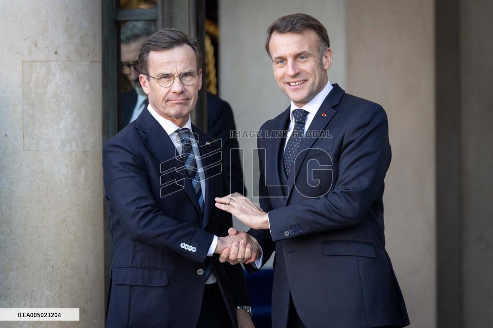 Coalition of The Willing Summit on Security Guarantees for Ukraine - Arrivals - Paris AJ