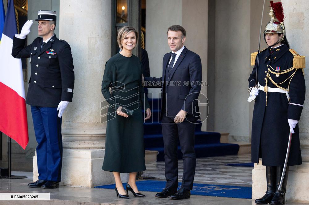 Coalition of The Willing Summit on Security Guarantees for Ukraine - Arrivals - Paris AJ