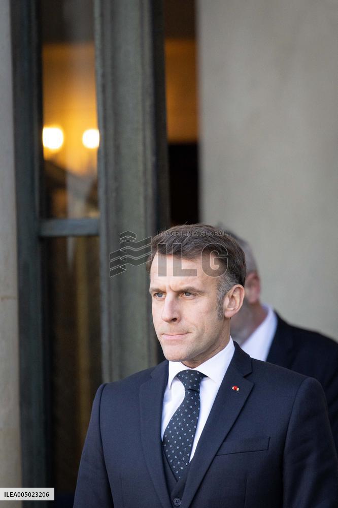 Coalition of The Willing Summit on Security Guarantees for Ukraine - Arrivals - Paris AJ