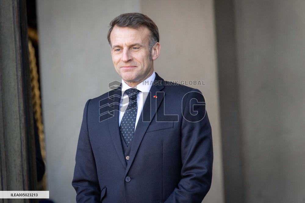 Coalition of The Willing Summit on Security Guarantees for Ukraine - Arrivals - Paris AJ