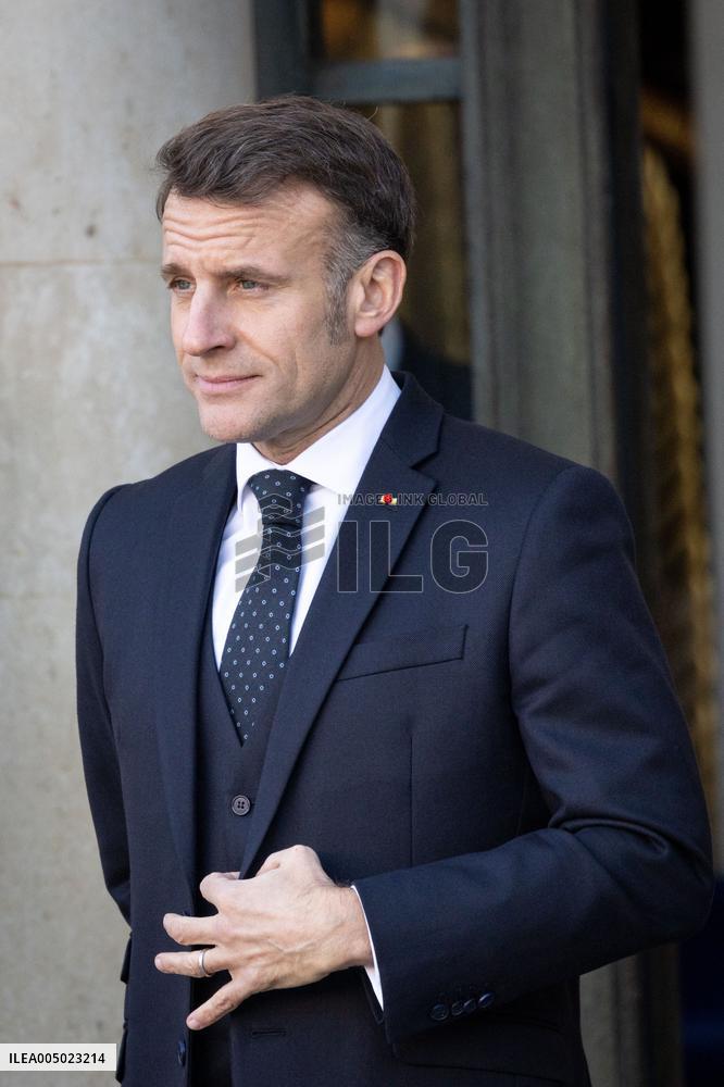 Coalition of The Willing Summit on Security Guarantees for Ukraine - Arrivals - Paris AJ