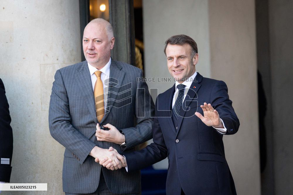 Coalition of The Willing Summit on Security Guarantees for Ukraine - Arrivals - Paris AJ