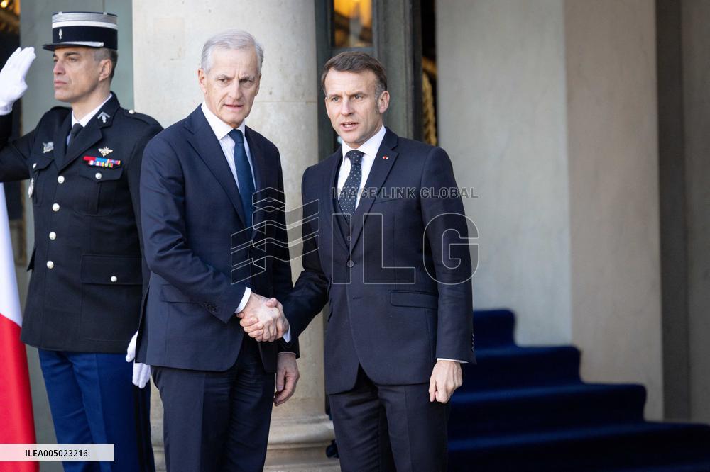 Coalition of The Willing Summit on Security Guarantees for Ukraine - Arrivals - Paris AJ