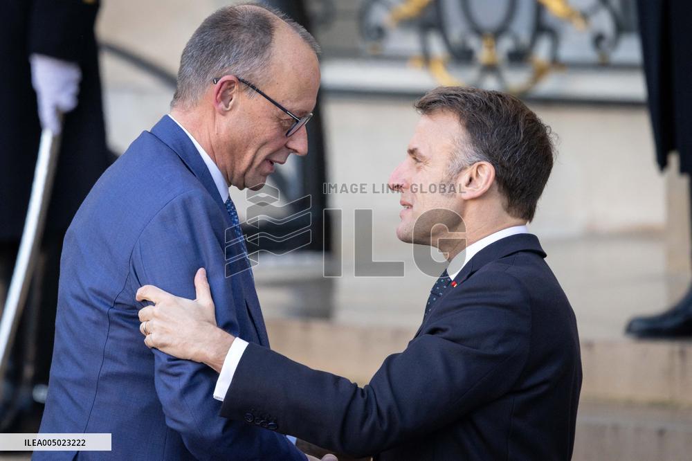 Coalition of The Willing Summit on Security Guarantees for Ukraine - Arrivals - Paris AJ