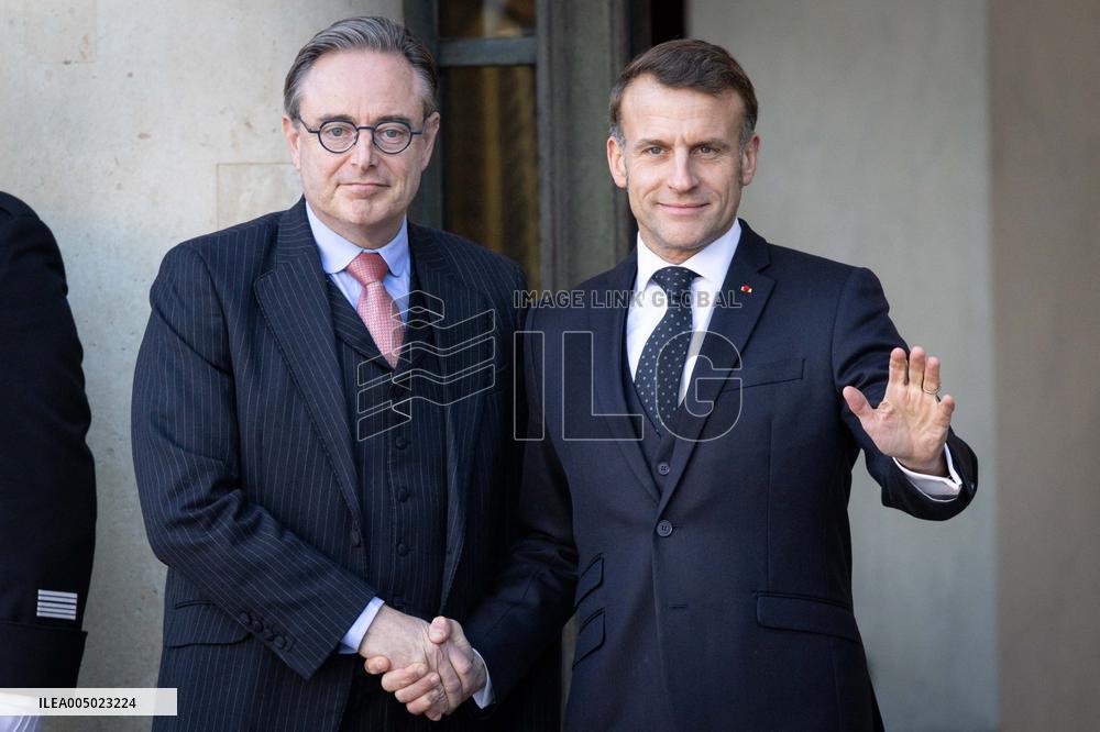 Coalition of The Willing Summit on Security Guarantees for Ukraine - Arrivals - Paris AJ