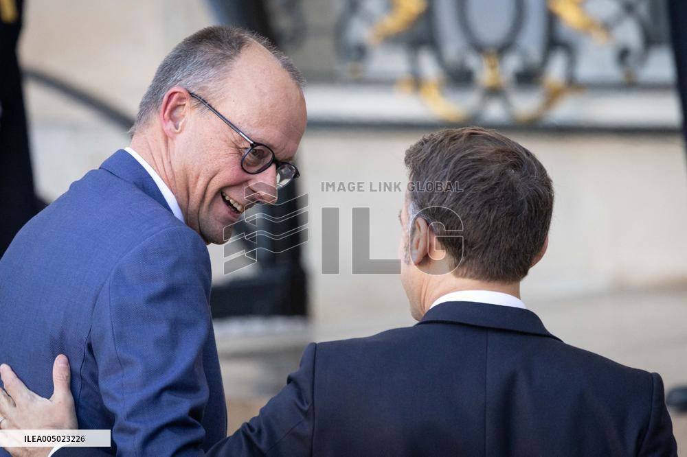 Coalition of The Willing Summit on Security Guarantees for Ukraine - Arrivals - Paris AJ