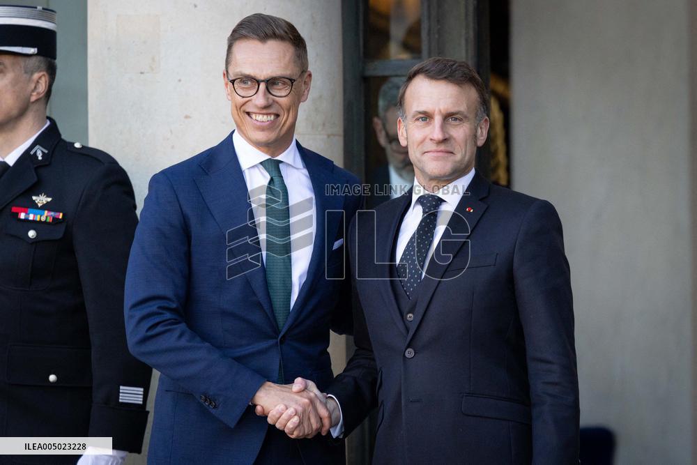 Coalition of The Willing Summit on Security Guarantees for Ukraine - Arrivals - Paris AJ