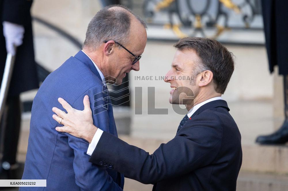 Coalition of The Willing Summit on Security Guarantees for Ukraine - Arrivals - Paris AJ