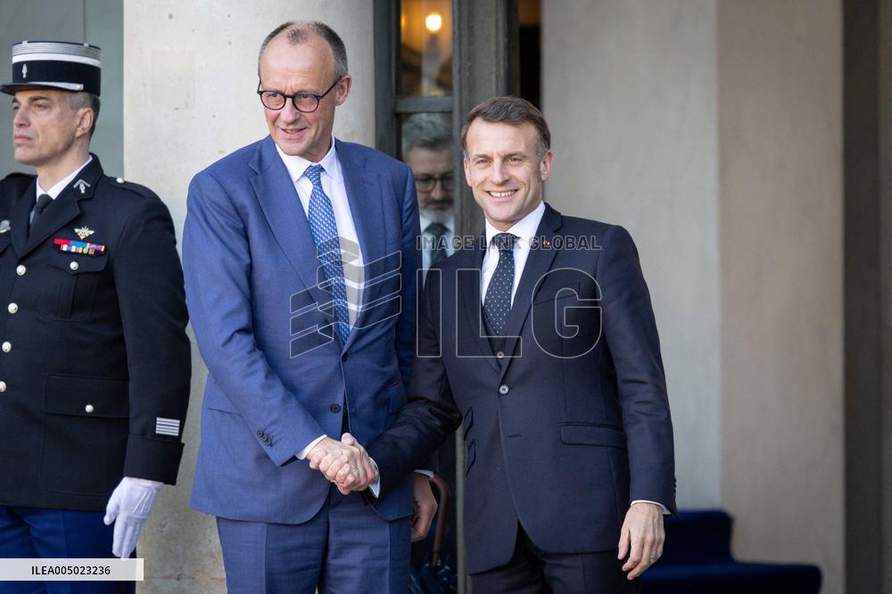 Coalition of The Willing Summit on Security Guarantees for Ukraine - Arrivals - Paris AJ