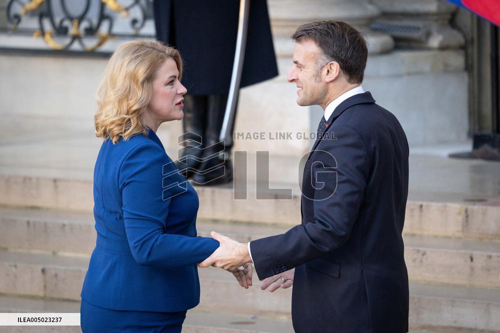 Coalition of The Willing Summit on Security Guarantees for Ukraine - Arrivals - Paris AJ