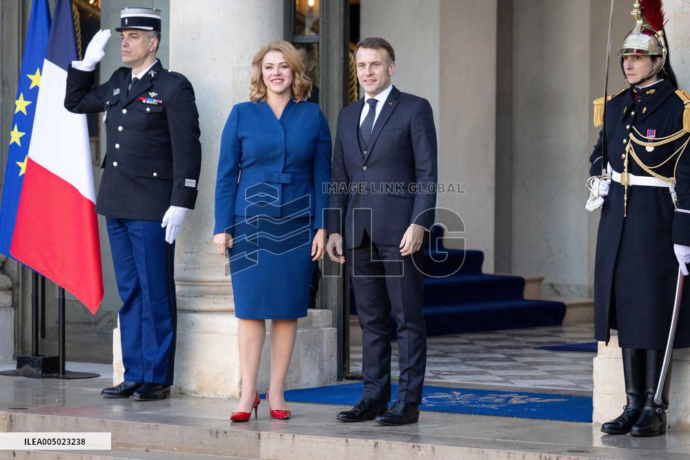 Coalition of The Willing Summit on Security Guarantees for Ukraine - Arrivals - Paris AJ