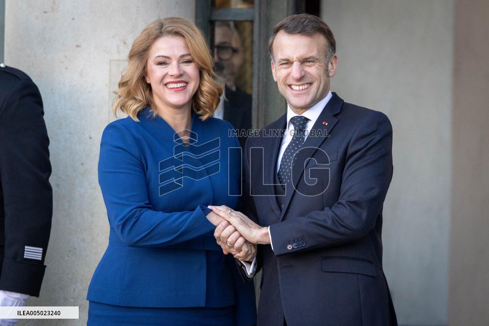 Coalition of The Willing Summit on Security Guarantees for Ukraine - Arrivals - Paris AJ