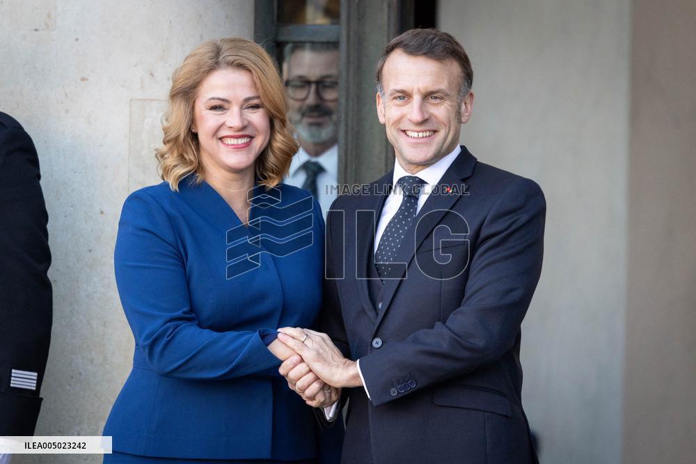 Coalition of The Willing Summit on Security Guarantees for Ukraine - Arrivals - Paris AJ