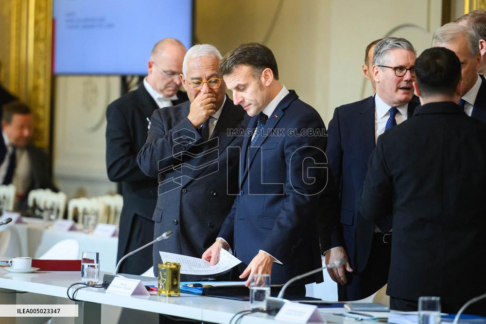 Meeting of the Coalition of the Willing - Paris