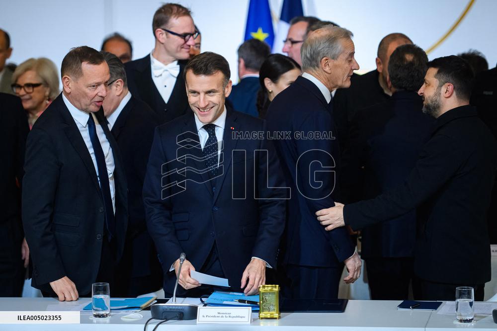 Meeting of the Coalition of the Willing - Paris