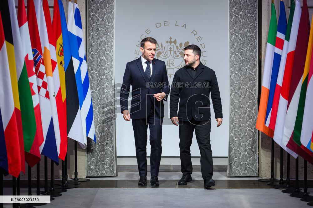 Meeting of the Coalition of the Willing - Paris