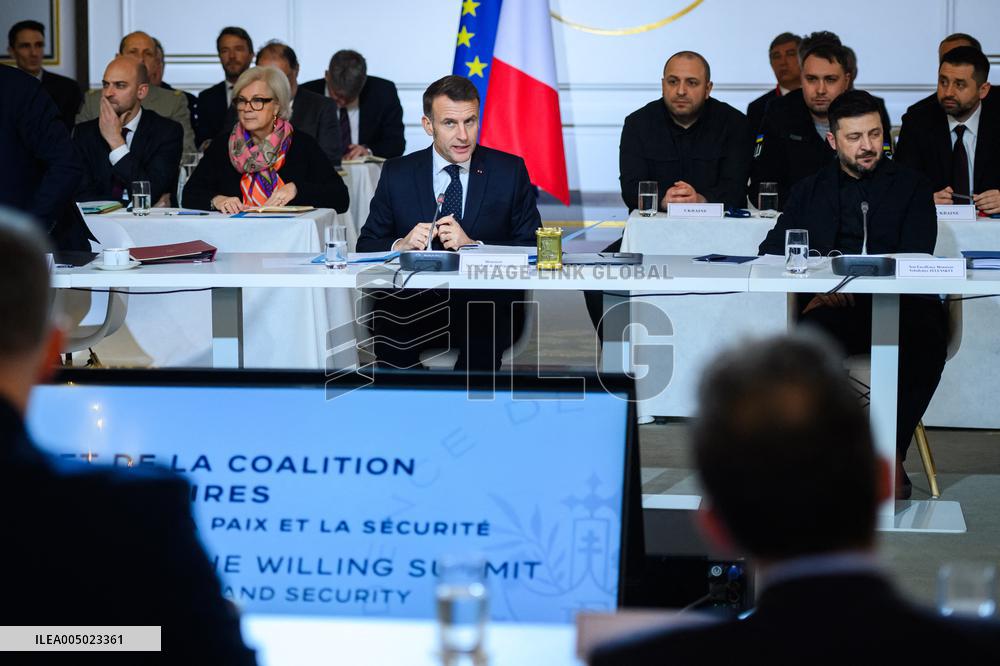 Meeting of the Coalition of the Willing - Paris