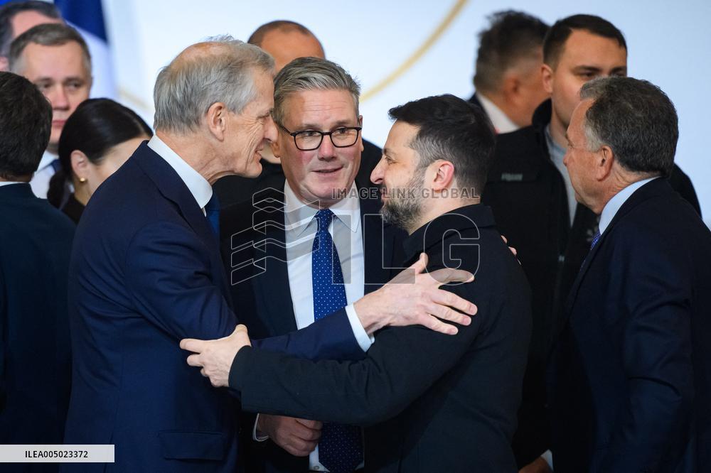 Meeting of the Coalition of the Willing - Paris