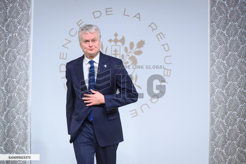 Meeting of the Coalition of the Willing - Paris