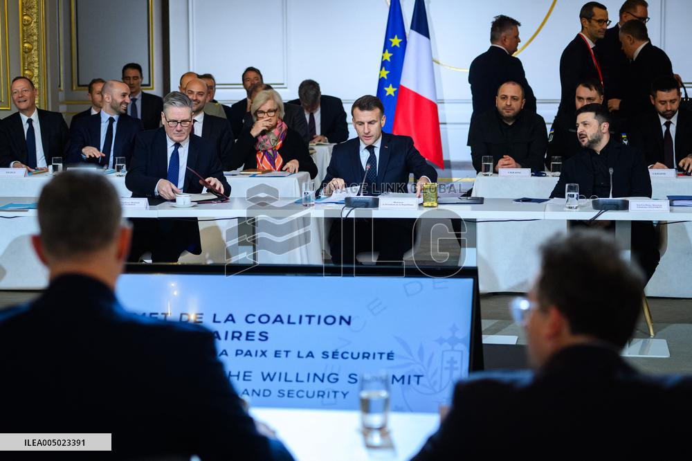 Meeting of the Coalition of the Willing - Paris