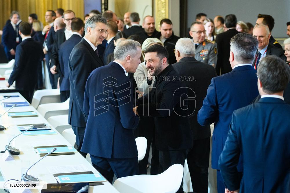 Meeting of the Coalition of the Willing - Paris