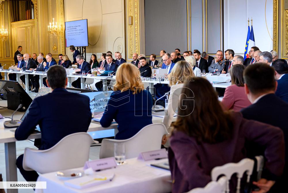 Meeting of the Coalition of the Willing - Paris