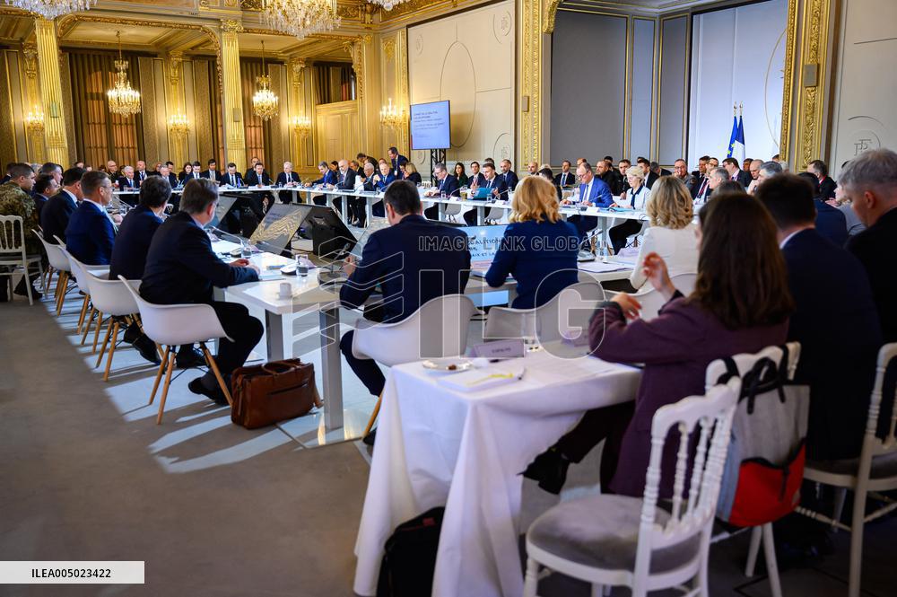 Meeting of the Coalition of the Willing - Paris