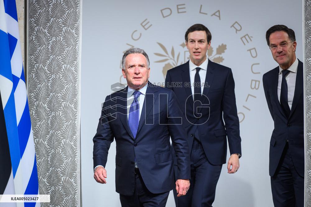 Meeting of the Coalition of the Willing - Paris